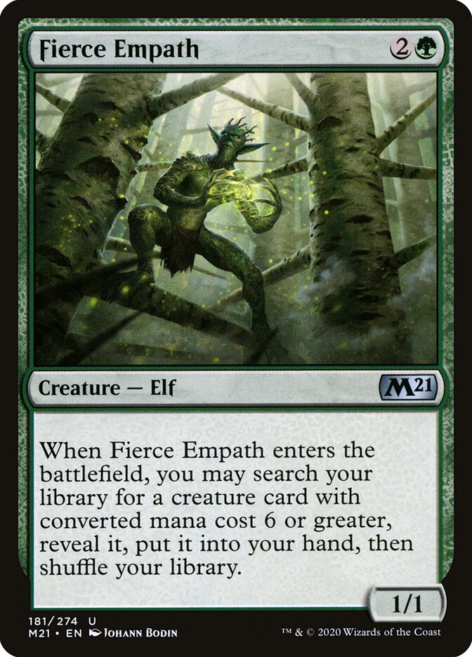 Fierce Empath (181) - Core Set 2021 (M21)
