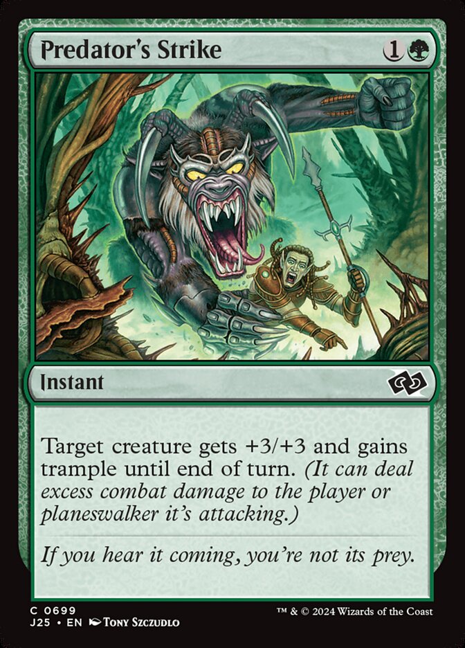 Predator's Strike (699) - Foundations Jumpstart (J25)