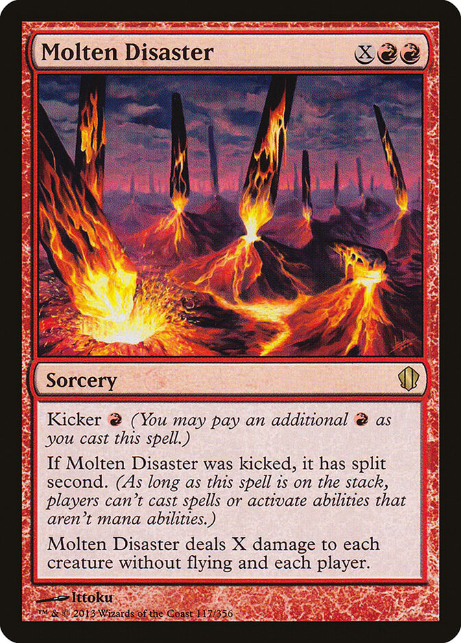 Molten Disaster (117) - Commander 2013 (C13)