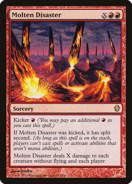 Molten Disaster (117) - Commander 2013 (C13)