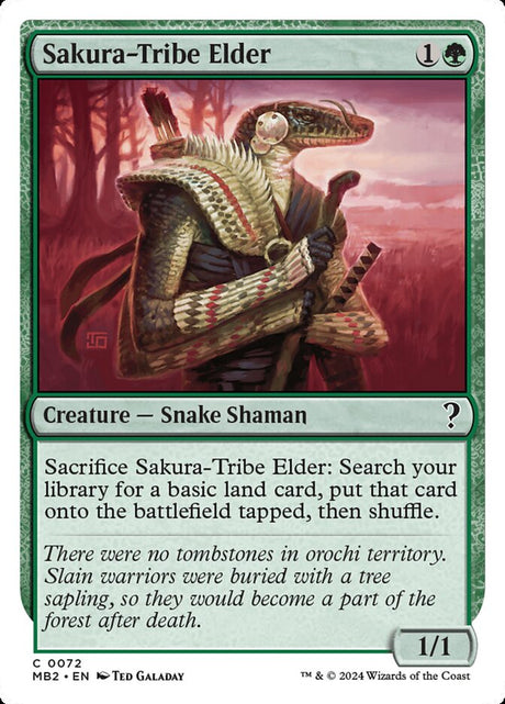 Sakura-Tribe Elder (72) - Mystery Booster 2 (MB2)