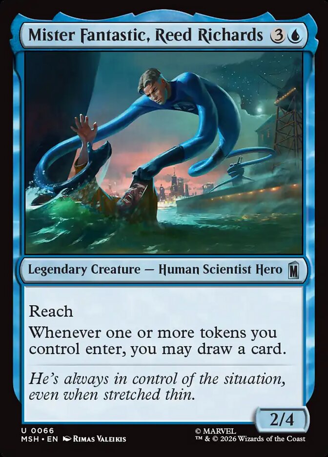 Mister Fantastic, Reed Richards (66) - Marvel Super Heroes (MSH)