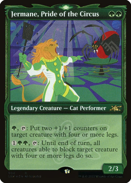 Jermane, Pride of the Circus (504) - Unfinity (UNF)