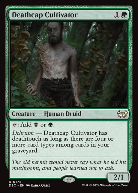 Deathcap Cultivator (175) - Duskmourn: House of Horror Commander (DSC)