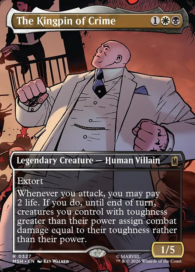 The Kingpin of Crime (327) - Marvel Super Heroes (MSH)