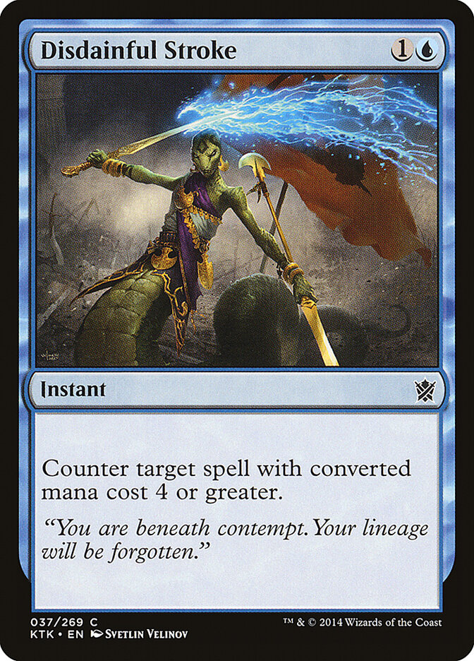 Disdainful Stroke (37) - Khans of Tarkir (KTK)
