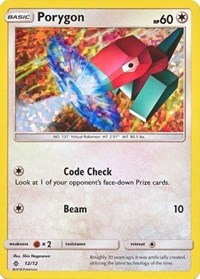 Porygon (12) - McDonald's Promos 2018 (M18)