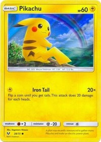 Pikachu - 28/73 (Water Web Holo) (28) - Miscellaneous Cards & Products (MCAP)