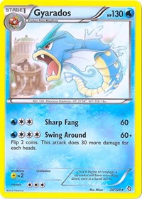 Gyarados - 24/124 (Cosmos Holo) (24) - Blister Exclusives (BLE)