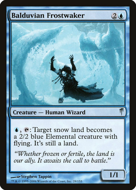 Balduvian Frostwaker (28) - Coldsnap (CSP)