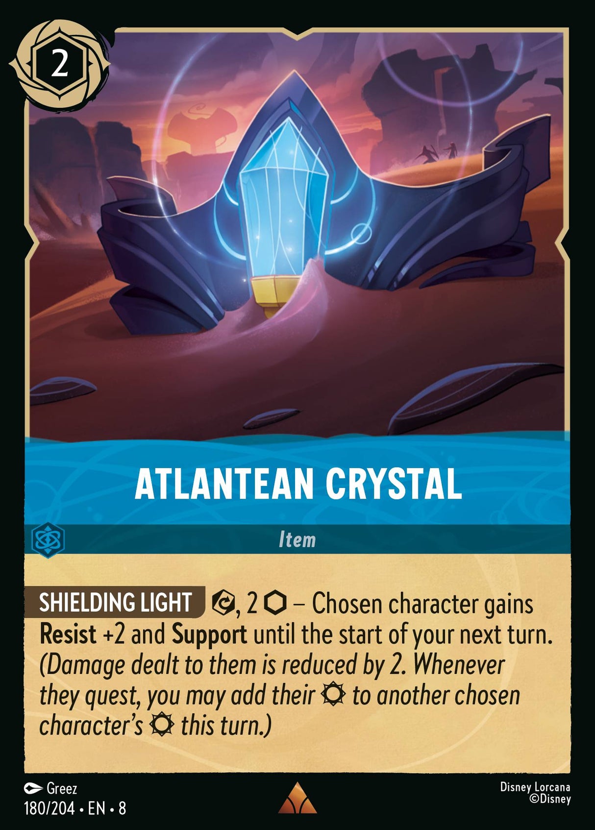 Atlantean Crystal - [Foil] Reign of Jafar (8)