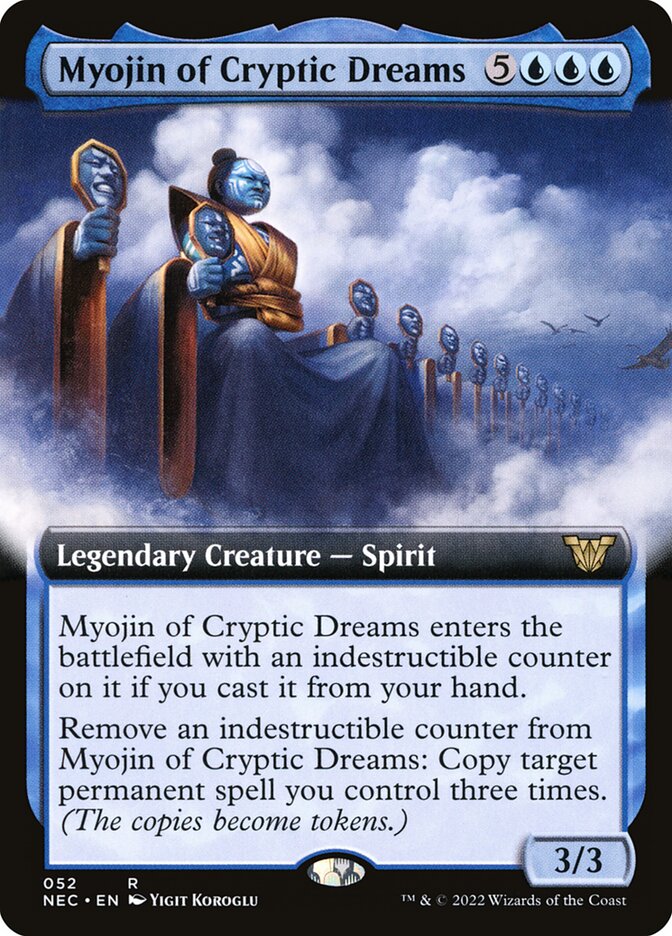 Myojin of Cryptic Dreams (52) - Neon Dynasty Commander (NEC)