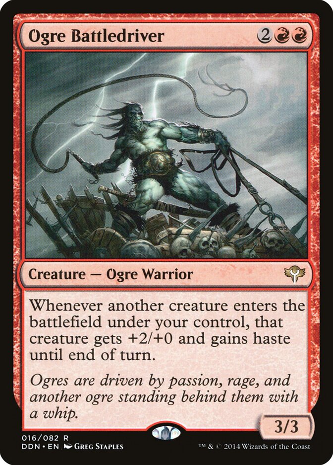 Ogre Battledriver (16) - Duel Decks: Speed vs. Cunning (DDN)