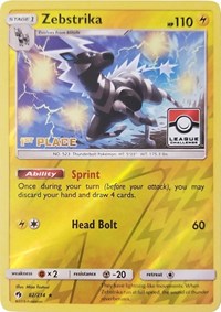 Zebstrika - 82/214 (League Challenge) (82) - League & Championship Cards (PR)
