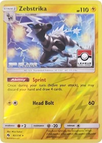Zebstrika - 82/214 (League Challenge) (82) - League & Championship Cards (PR)