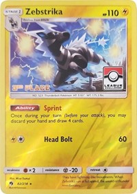Zebstrika - 82/214 (League Challenge) (82) - League & Championship Cards (PR)