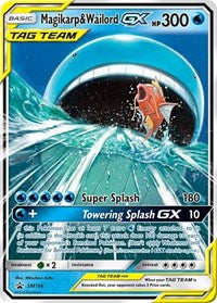 Magikarp and Wailord GX (SM166) - SM Promos (SMP)