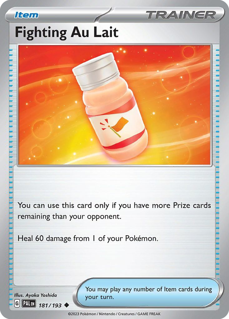 Fighting Au Lait (181/193) - [Reverse Holo] Paldea Evolved (PAL)
