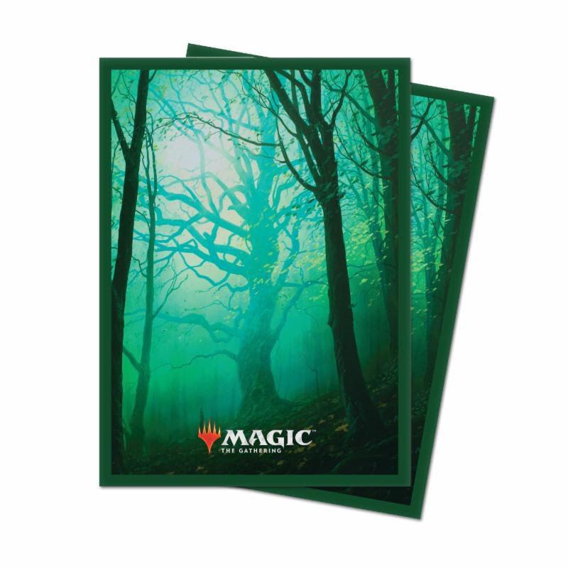 Unstable Lands Forest Standard Deck Protector sleeves for Magic (100-Pack)