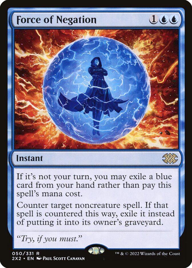 Force of Negation (50) - Double Masters 2022 (2X2)