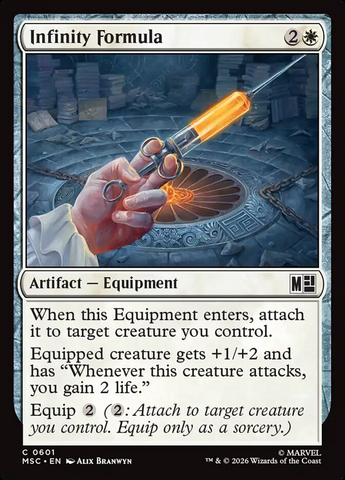 Infinity Formula (601) - Marvel Super Heroes Commander (MSC)