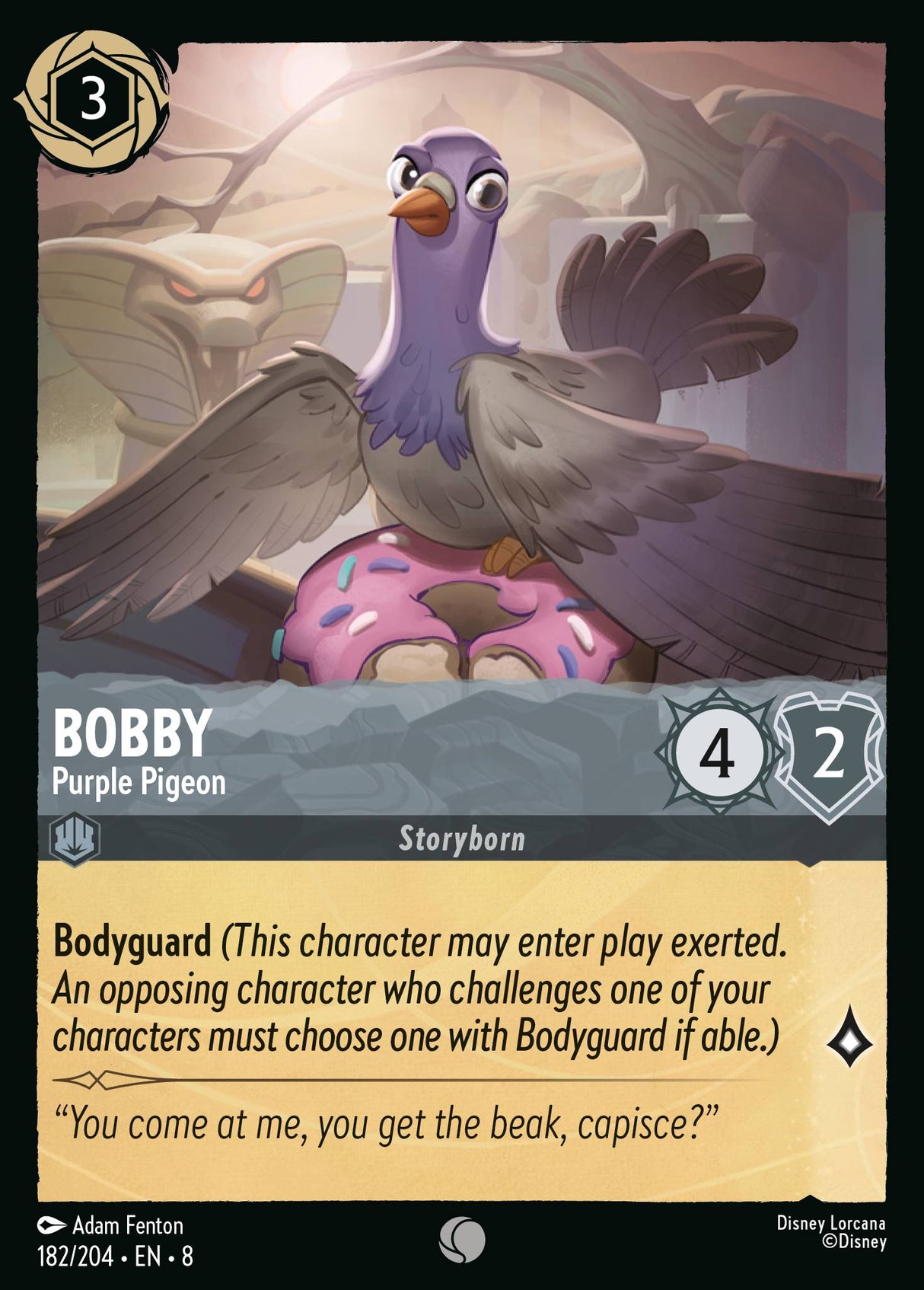 Bobby - Purple Pigeon - Reign of Jafar (8)