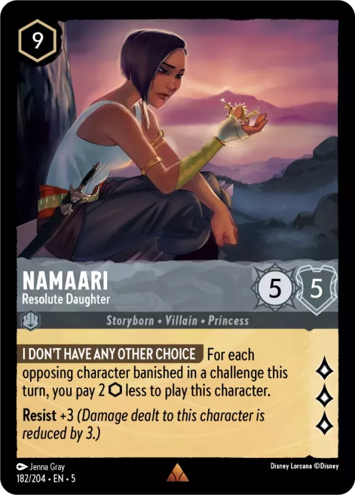 Namaari - Resolute Daughter - [Foil] Shimmering Skies (5)