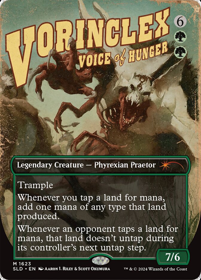Vorinclex, Voice of Hunger (1623) - [Foil, Borderless] Secret Lair Drop (SLD)