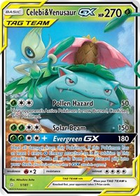 Celebi & Venusaur GX (1) - SM - Team Up (SM9)