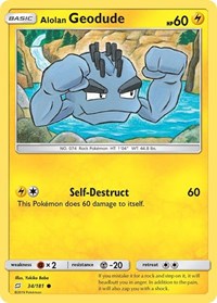 Alolan Geodude (34) (34) - SM - Team Up (SM9)