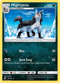 Mightyena (87) - SM - Team Up (SM9)