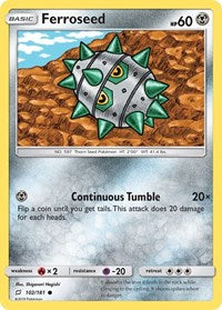 Ferroseed (102) - SM - Team Up (SM9)
