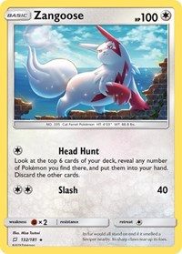 Zangoose (132) - SM - Team Up (SM9)
