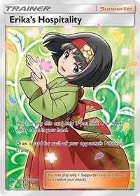 Erika's Hospitality (Full Art) (174) - SM - Team Up (SM9)