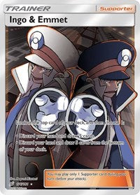 Ingo & Emmet (Full Art) (176) - SM - Team Up (SM9)