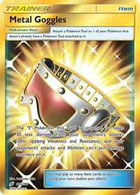 Metal Goggles (Secret) (195) - SM - Team Up (SM9)