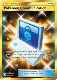 Pokemon Communication (Secret) (196) - SM - Team Up (SM9)