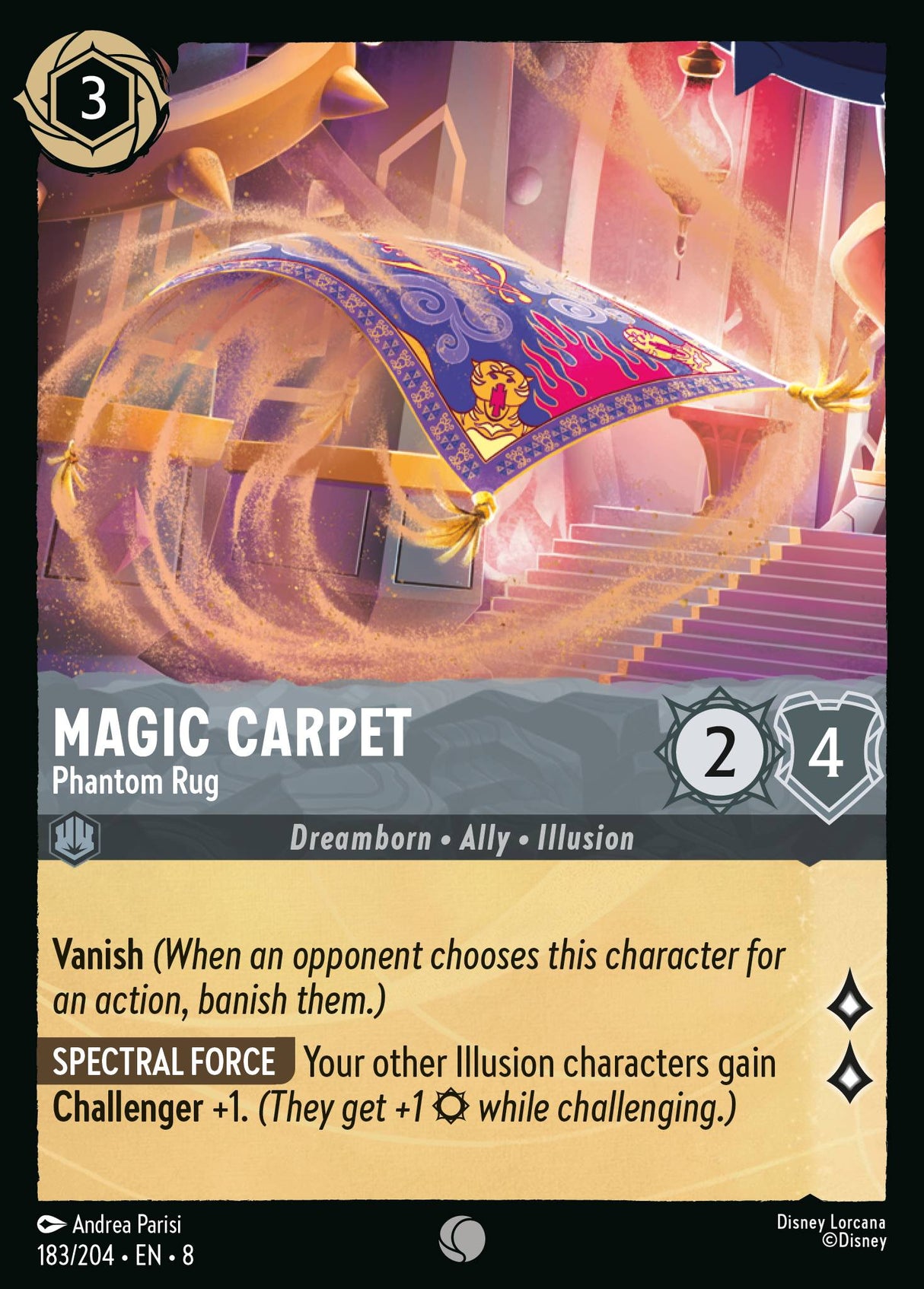 Magic Carpet - Phantom Rug - [Foil] Reign of Jafar (8)