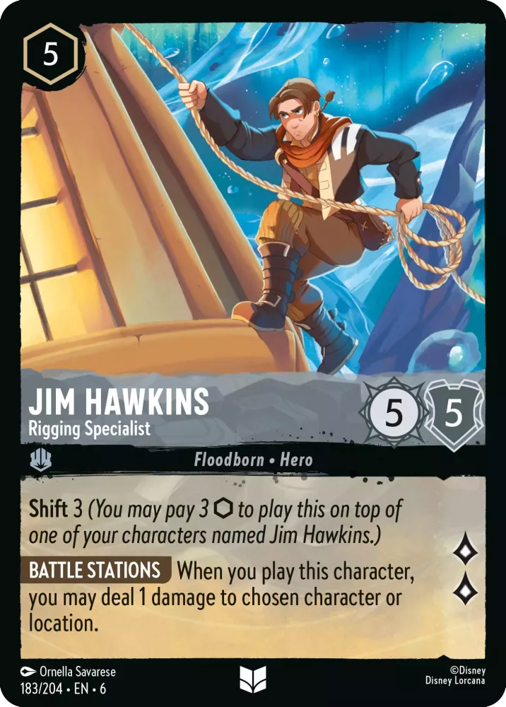 Jim Hawkins - Rigging Specialist - [Foil] Azurite Sea (6)