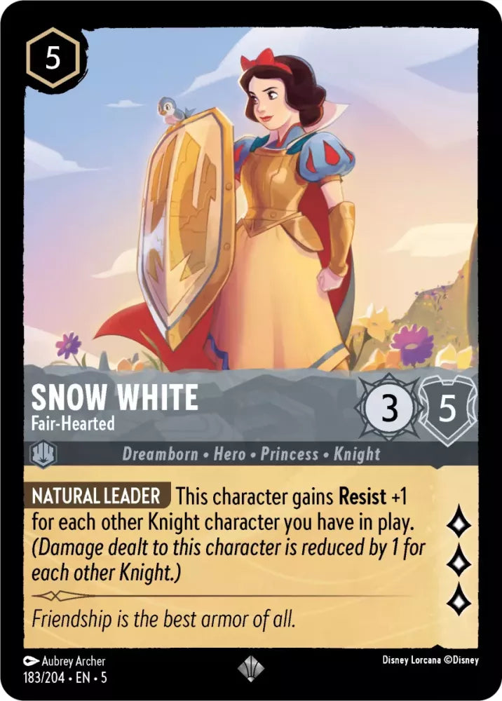 Snow White - Fair-Hearted - [Foil] Shimmering Skies (5)