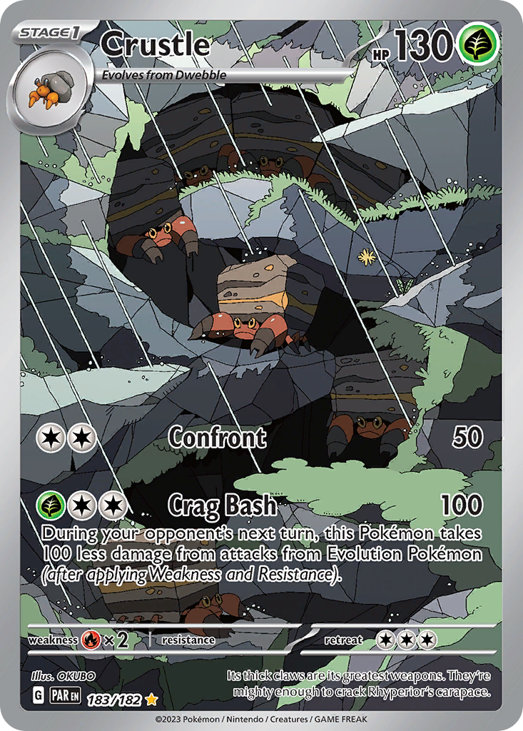 Crustle (183/182) - [Illustration Rare] Paradox Rift (PAR)