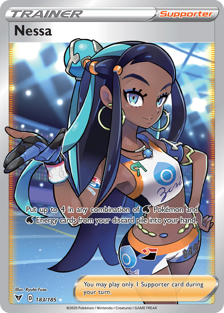 Nessa (183/185) - [Full Art] Vivid Voltage (VIV)