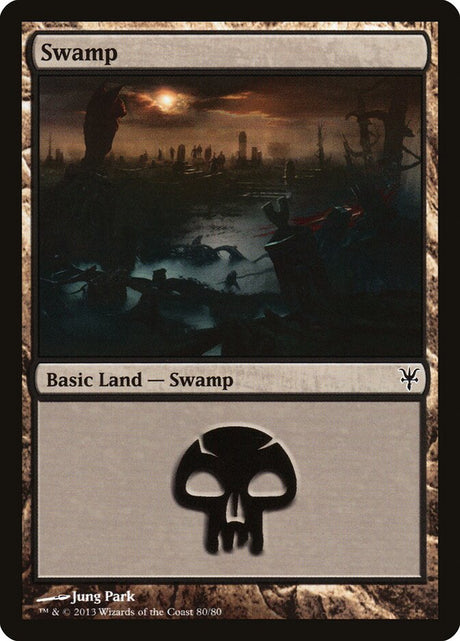 Swamp (80) - Duel Decks: Sorin vs. Tibalt (DDK)
