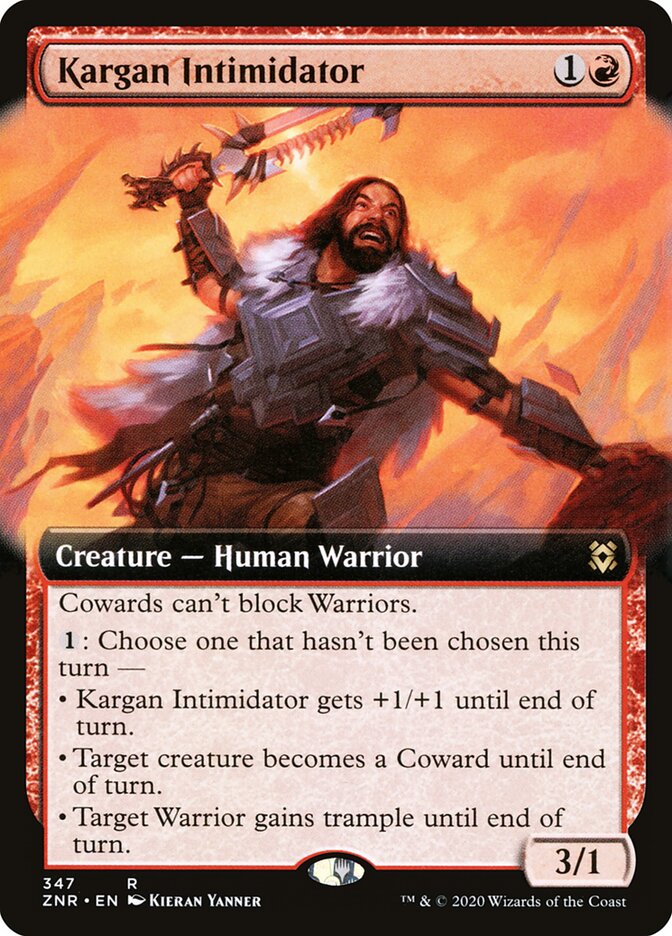 Kargan Intimidator (347) - Zendikar Rising (ZNR)