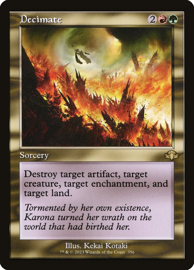 Decimate (356) - Dominaria Remastered (DMR)