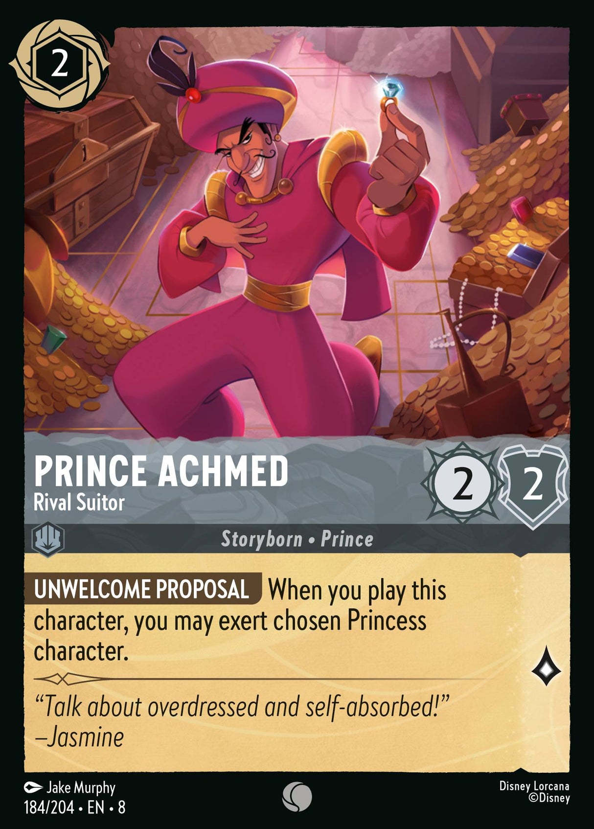 Prince Achmed - Rival Suitor - [Foil] Reign of Jafar (8)