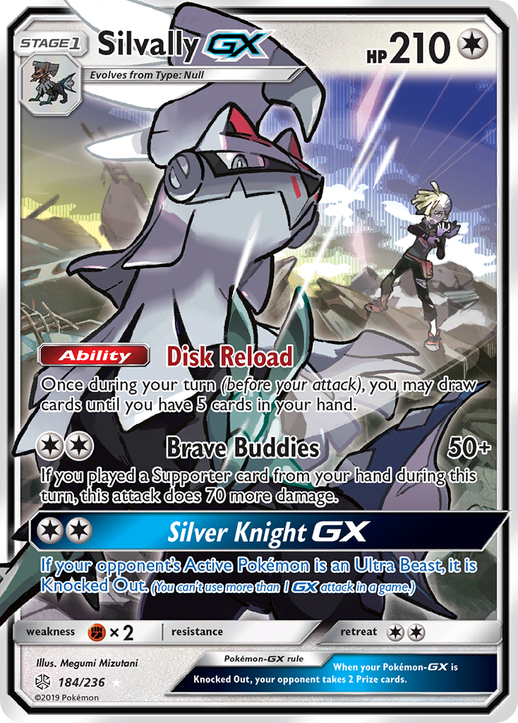 Silvally-GX (184/236) - [Holo Foil] Cosmic Eclipse (CEC)