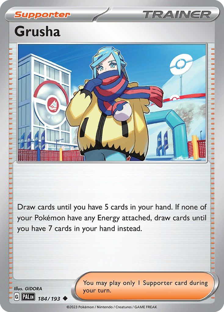 Grusha (184/193) - [Reverse Holo] Paldea Evolved (PAL)