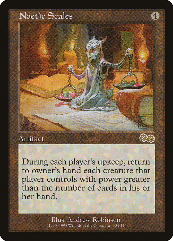 Noetic Scales (304) - Urza's Saga (USG)