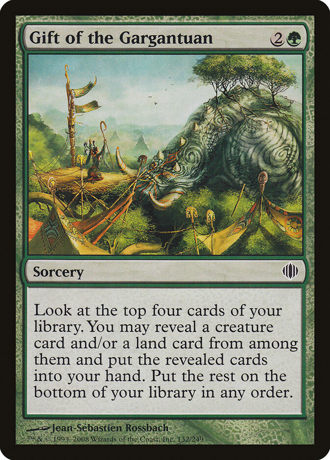 Gift of the Gargantuan (132) - Shards of Alara (ALA)